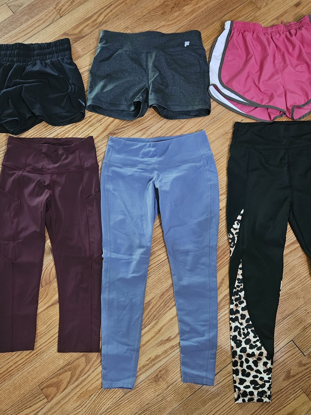 Size Small Short & Legging Lot: Athleta, Fila, Nike, Lululemon Size 4, Shein